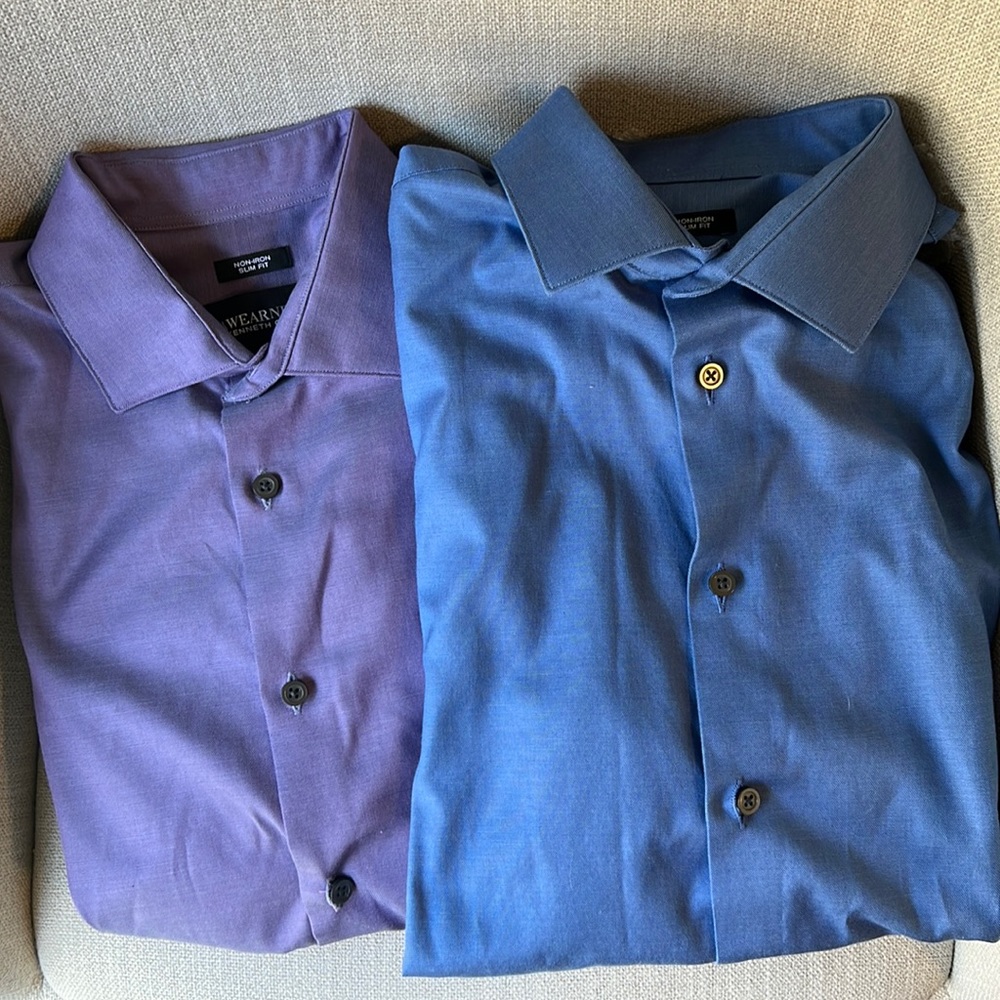 Kenneth Cole Men’s Button Down Shirt Bundle